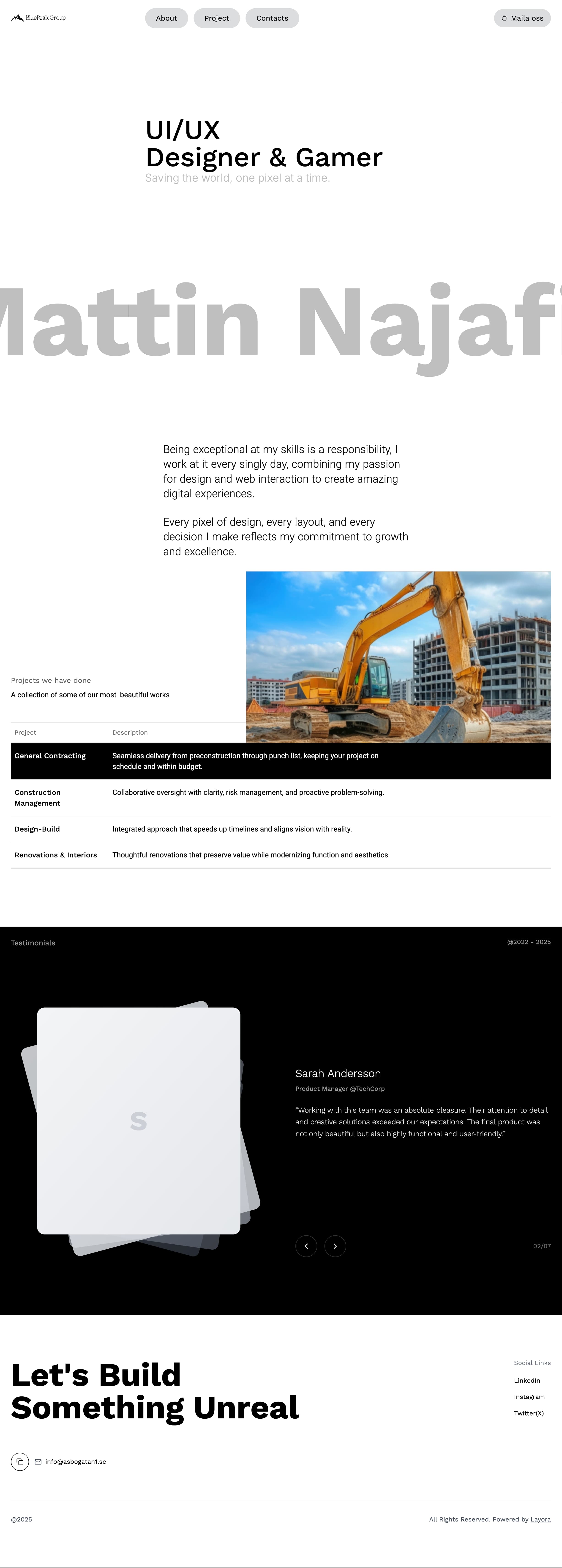 Porto desktop preview