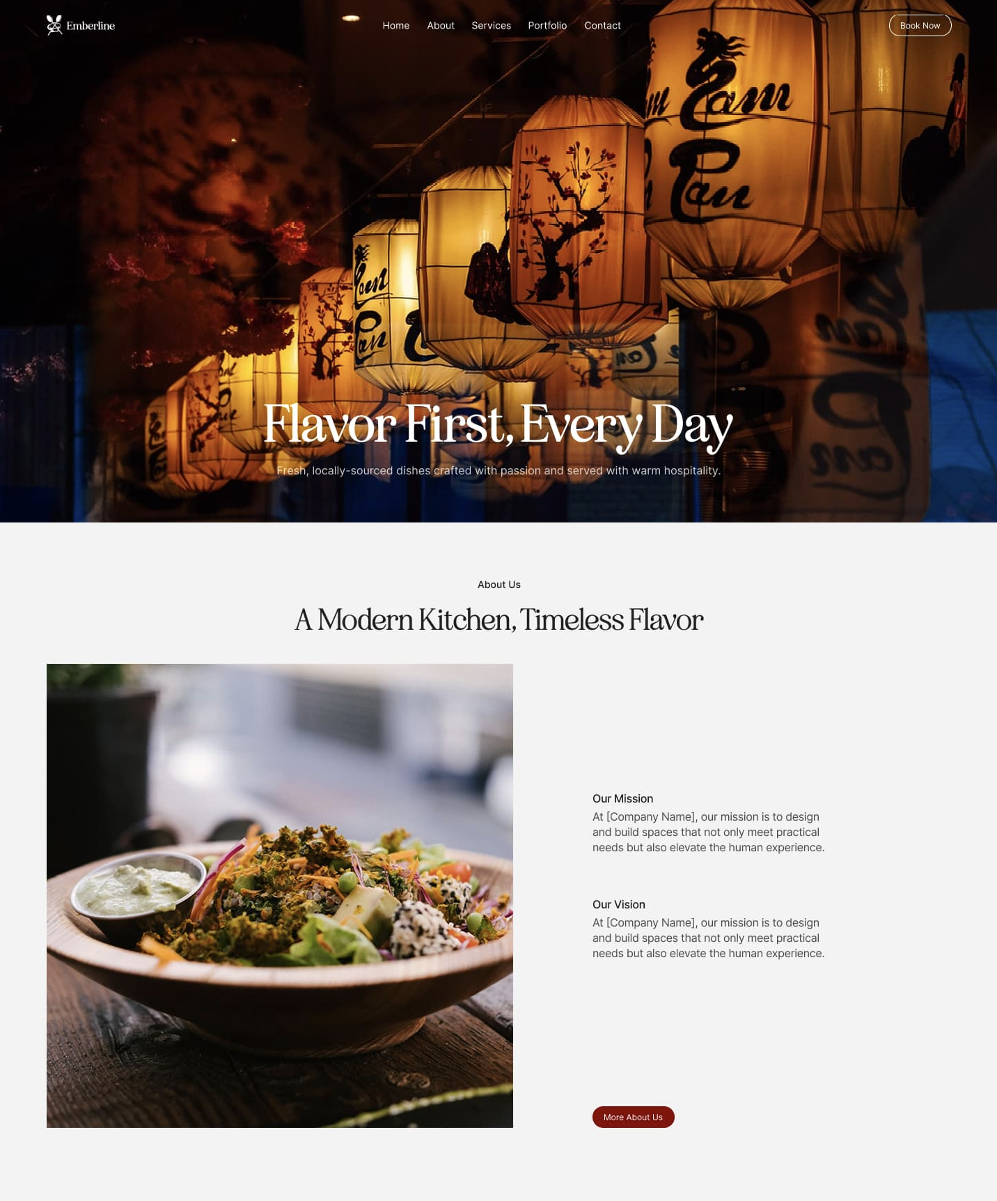 Riesto - Restaurant website template
